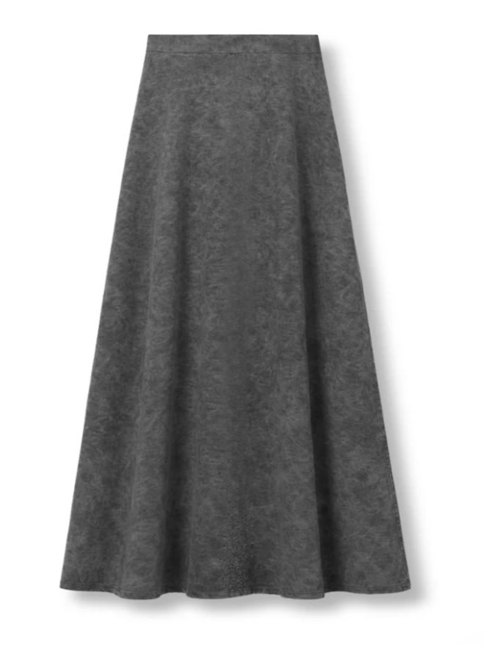 Three Bows NEW Maxi CAMP SKIRT WOMEN - Black DENIM WASH Size Small